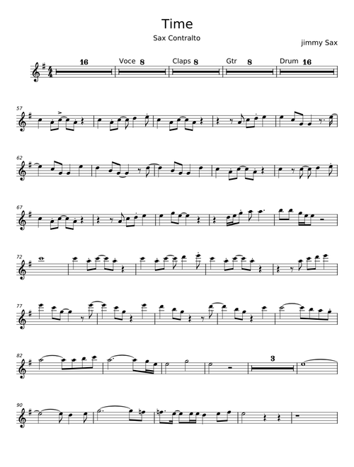 Time - Jimmy Sax