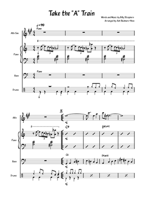 BB楽譜「Take the 'A' Train」FRANK FOSTER(絶版) Take the