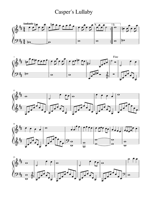 Casper´s Lullaby - James Horner