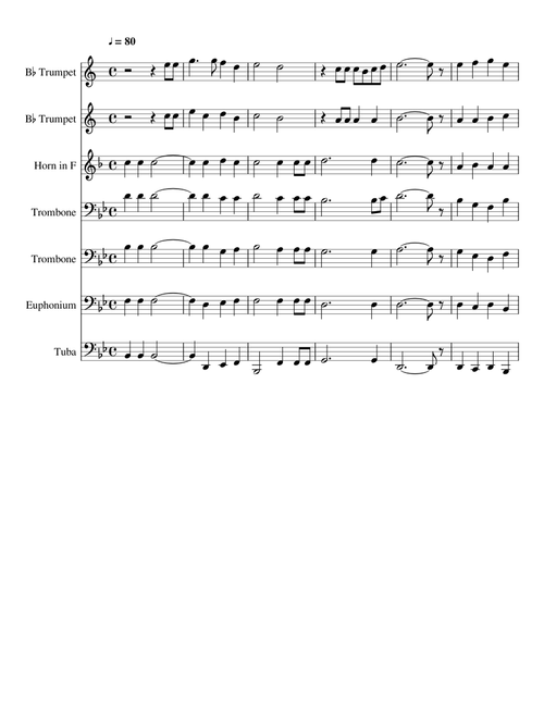 Bach Chorale 150 - Brass Ensemble