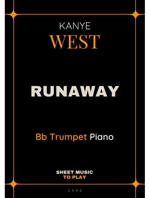 Runaway (Arr. César Madeira) - Kanye West (Trumpet and Piano)