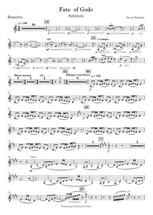 Fate of the Gods Sheet Music for Piano (Solo) | MuseScore.com