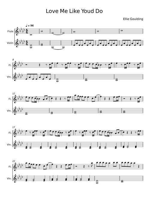 Love Me Like Youd Do - Ellie Goulding