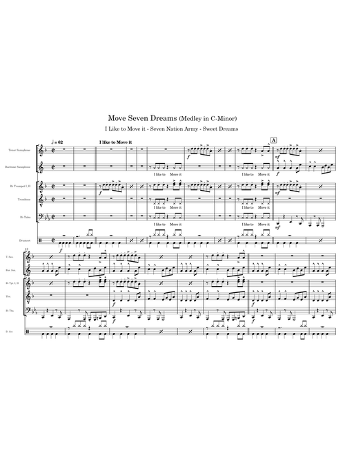 Move Seven Dreams (Medley in C-Minor)
