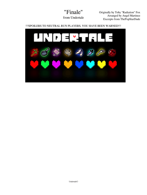 Undertale - "Finale"