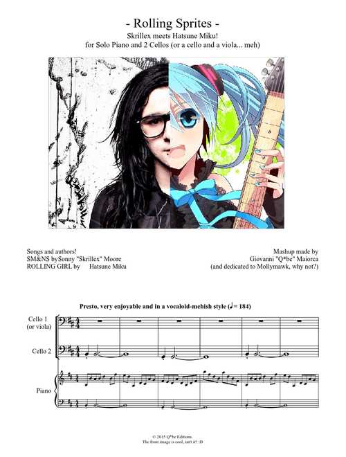 Rolling Sprites (Skrillex meets Hatsune Miku) [Q*be]