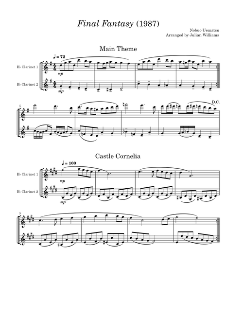 Final Fantasy — Nobuo Uematsu