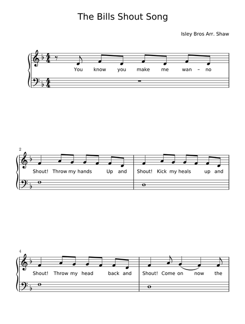 Shout - The Isley Brothers