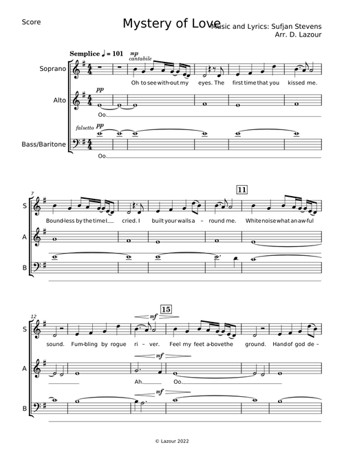 Mystery of love - Sufjan Stevens