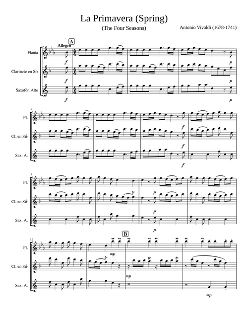 La Primavera – Antonio Vivaldi