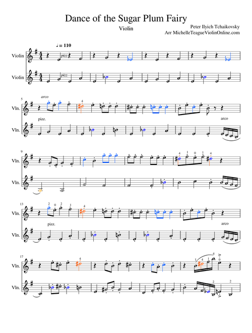 Dance_of_the_Sugar_Plum_Fairy violin duet