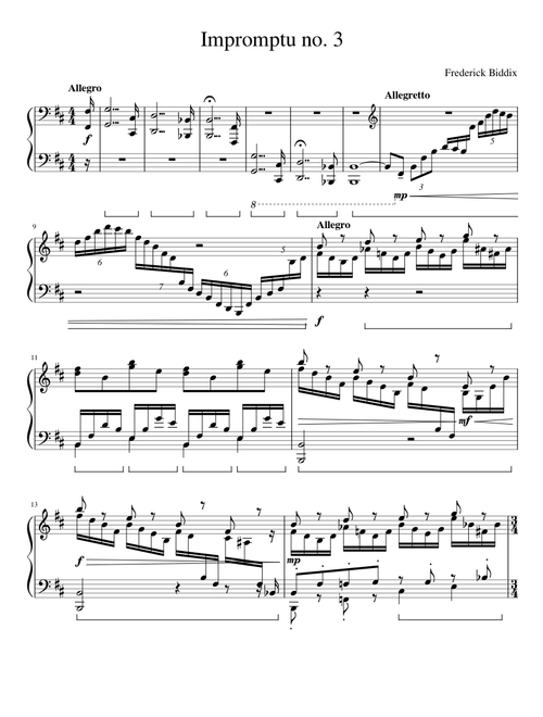 Impromptu no. 3