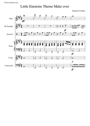 Little Einsteins Theme Song for Orchestra Sheet Music For Piano little-einsteins-theme-song-for-orchestra-sheet-music-for-piano