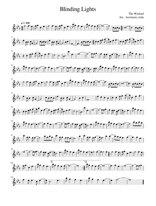 Blinding Lights – The Weeknd Violin Solo