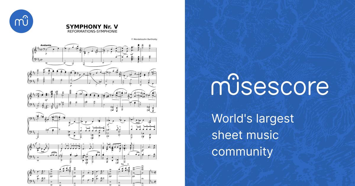 Symphony Nr. 5, Op. 107 (Reformations-Symphonie) – Felix