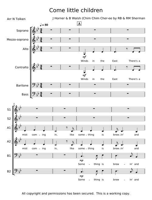 Come Little Children - James Horner