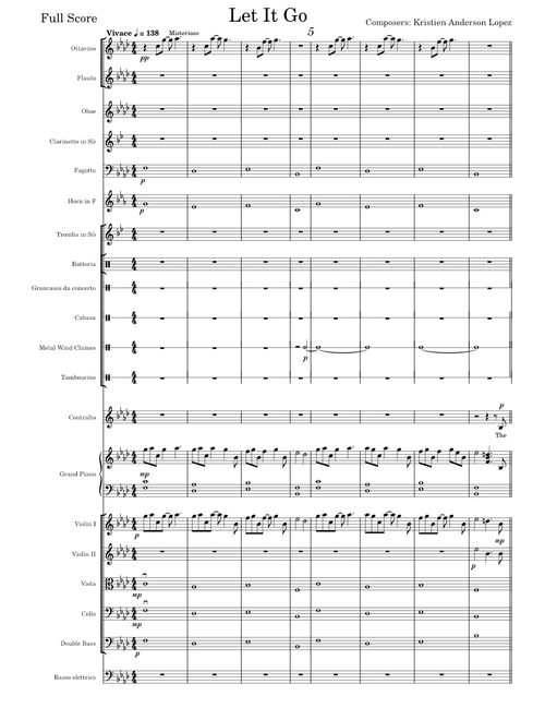 Frozen Let it go by Orchestra Filarmonica