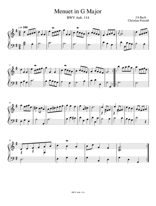 Menuet_in_G_Major