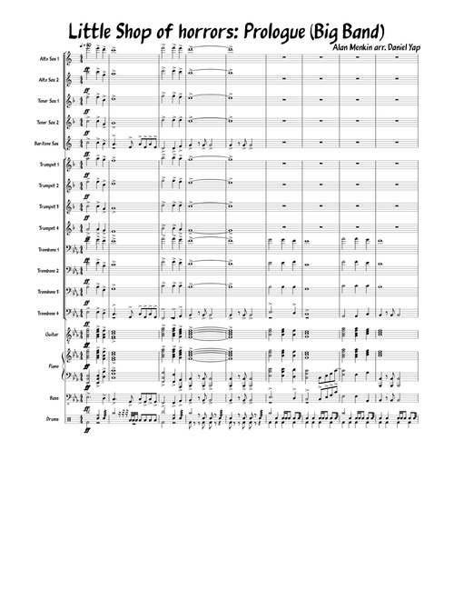 Little Shop of Horrors: Prologue (Big Band)