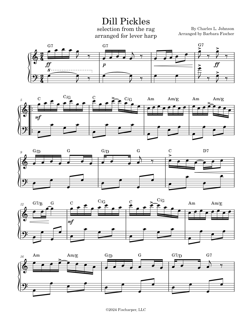 dill-pickles-misc-tunes-dill-pickles-lever-harp-sheet-music-for-piano
