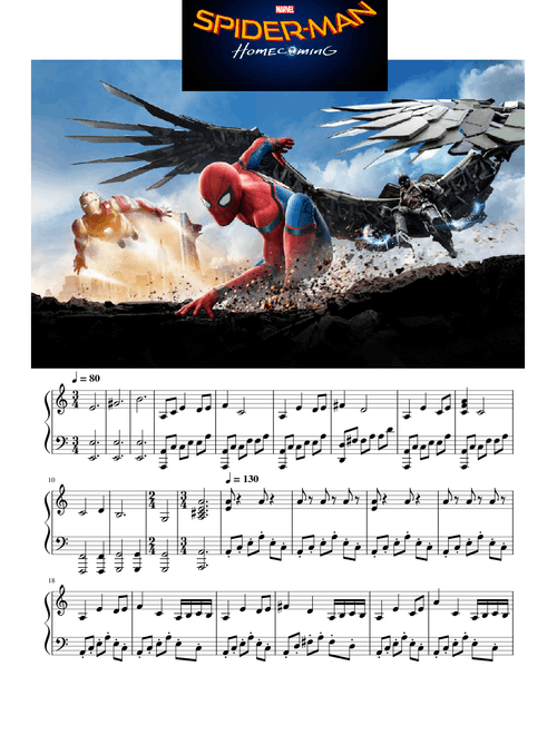 Spider Man Homecoming Main Theme - Spider Man Homecoming