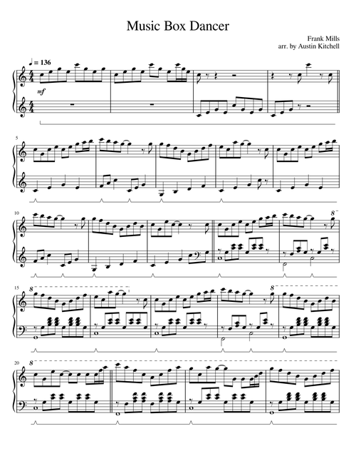 Music box dancer – Frank Mills