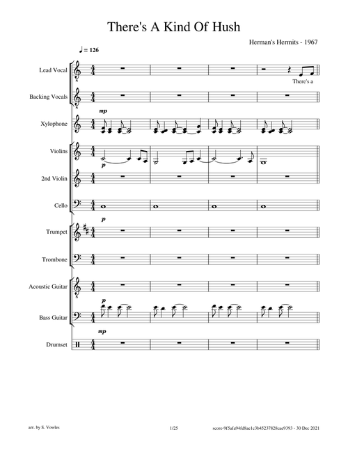 There's A Kind Of Hush (Herman's Hermits)