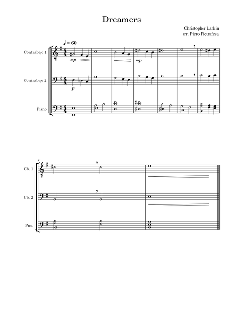 Dreamers – Christopher Larkin Hollow knight - Dreamers three doublebass