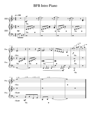 TPOT Intro Sheet Music for Piano (Solo) | MuseScore.com
