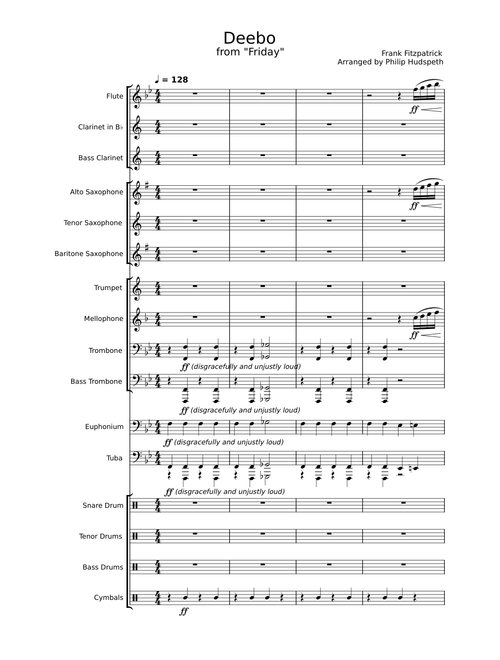 Deebo's Theme - Stand Tune Arrangement