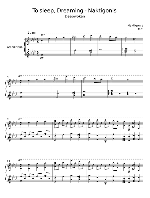 To Sleep, Dreaming (Contour 2) - Naktigonis