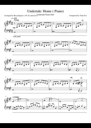 クラシック UNDERTALE Piano Solo Collection Vol.1,2 UNDERTALE