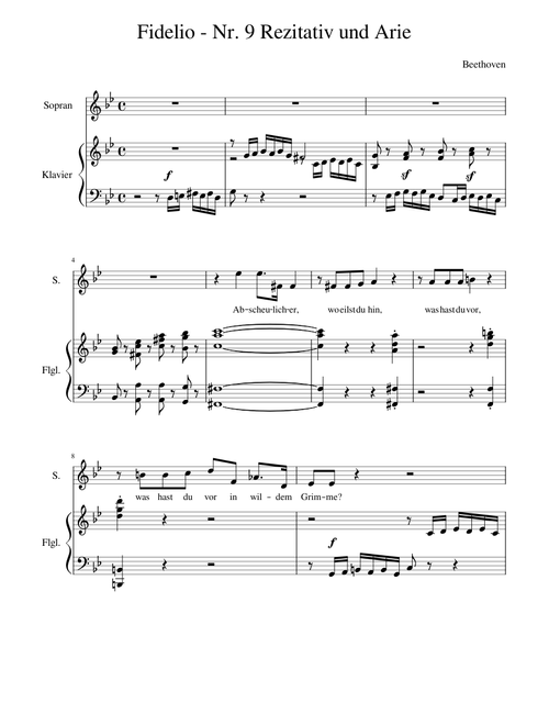 Fidelio Nr. 9 - Abscheulicher