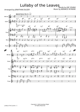 Free Lullaby Of The Leaves by Bernice Petkere sheet music Free Lullaby Of The Leaves by Bernice Petkere sheet music