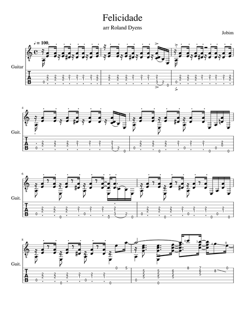 Roland Dyens 楽譜 Gitarrennoten und Gitarrenzubehör, Die Zupfgeige