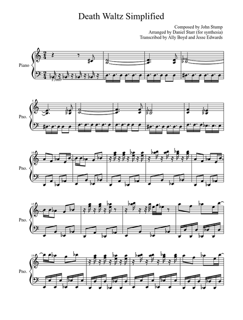 Death Waltz Simplified