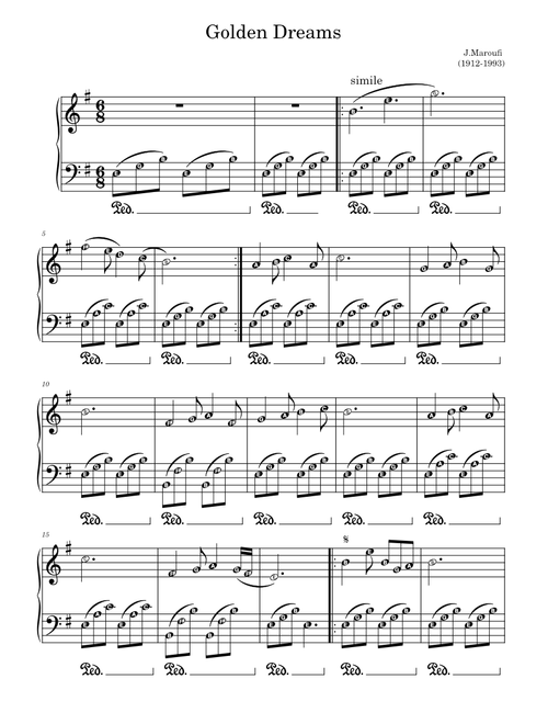 Golden Dreams pitch names added – sarahmusiclessons
