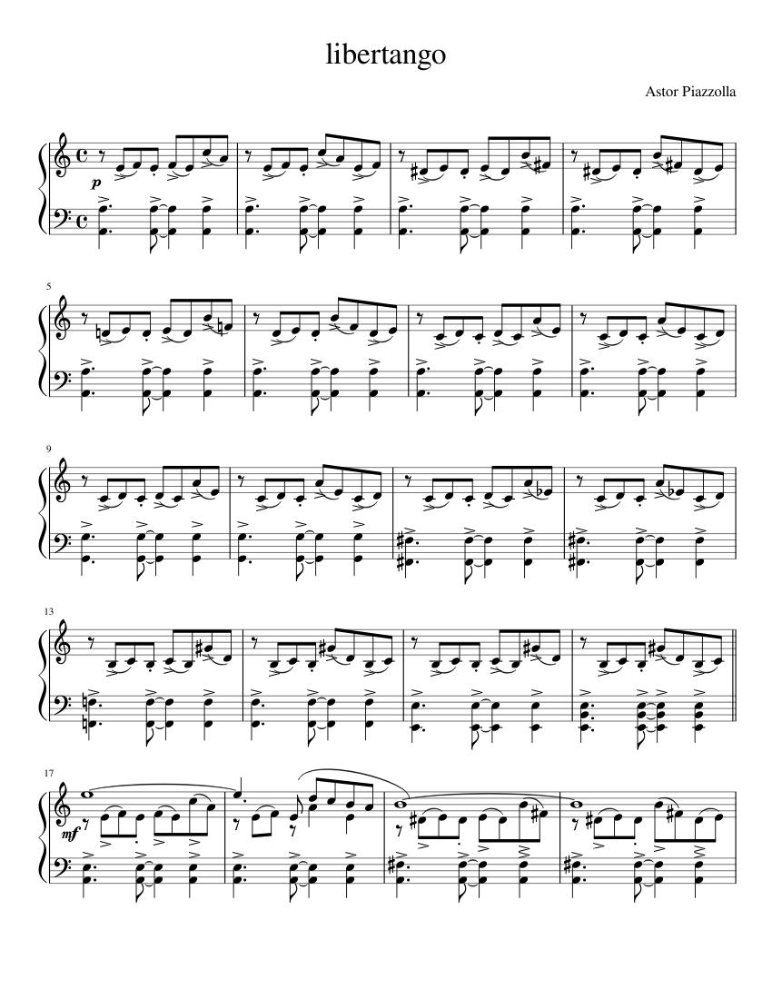 Libertango piano. Пьяццолла Либертанго Ноты для фортепиано. Либертанго аккордеон. Piazzolla Libertango Ноты для фортепиано. Либертанго Ноты для аккордеона.