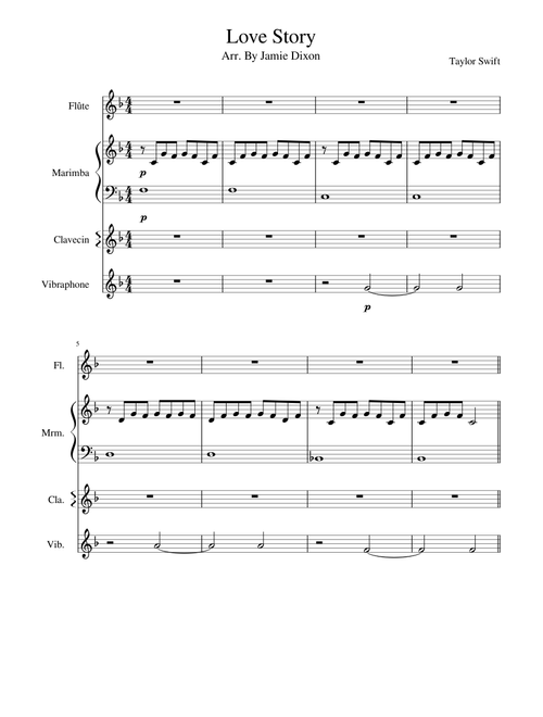 Love Story - Taylor Swift (Flute)