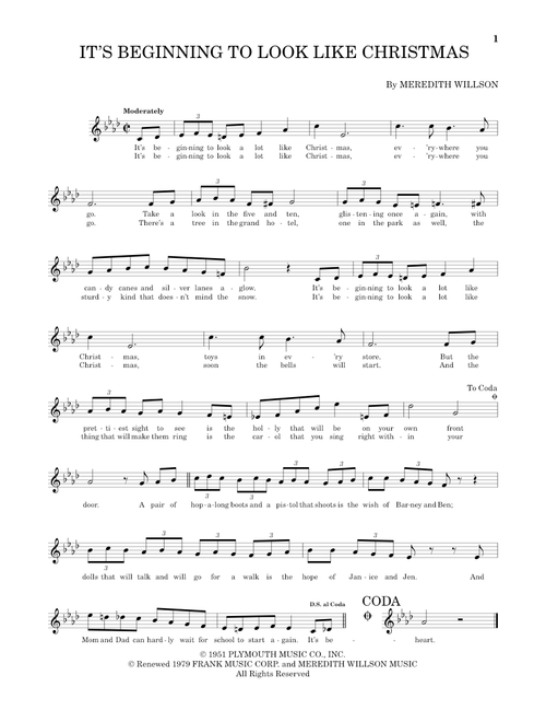 It's Beginning To Look Like Christmas - Meredith Willson (Ocarina)