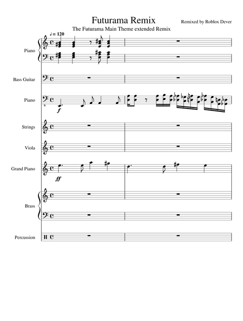 Futurama Extended Theme Remix