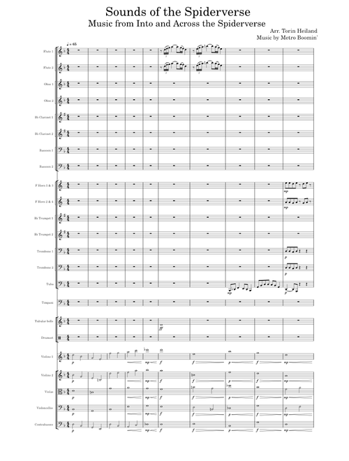 The Sounds of The Spider-Verse for Orchestra
