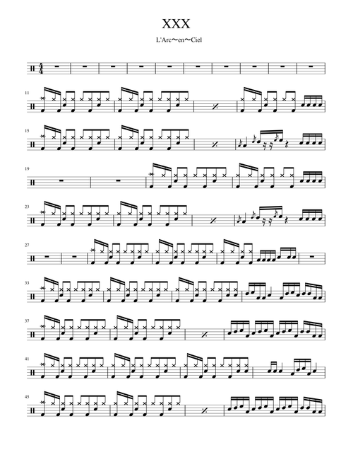 XXX - L'Arc~en~Ciel