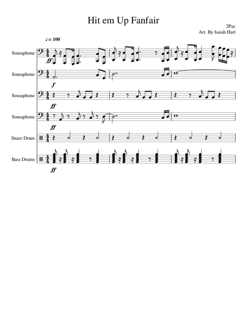 Hit em Up Tuba fanfare