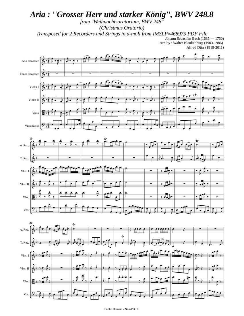 Bach, J. S. _ 