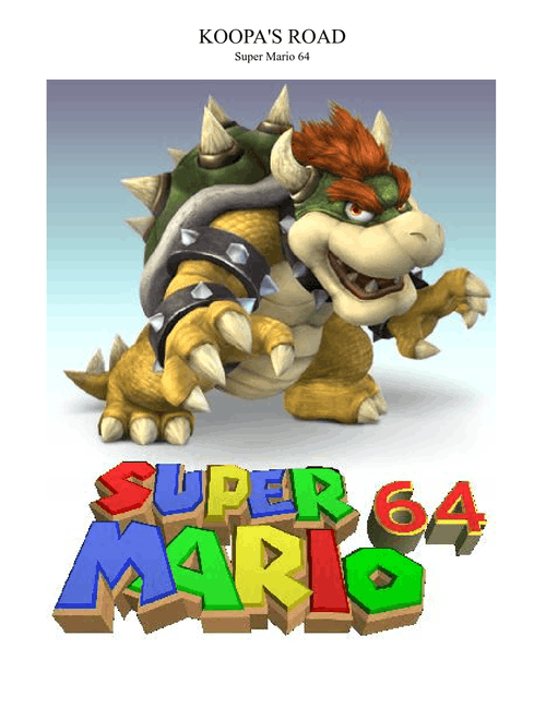 [Concert Band] Super Mario 64 - "Koopa's Road" (MS 1.0)