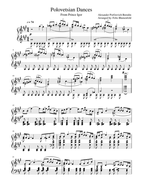 Polovtsian Dances