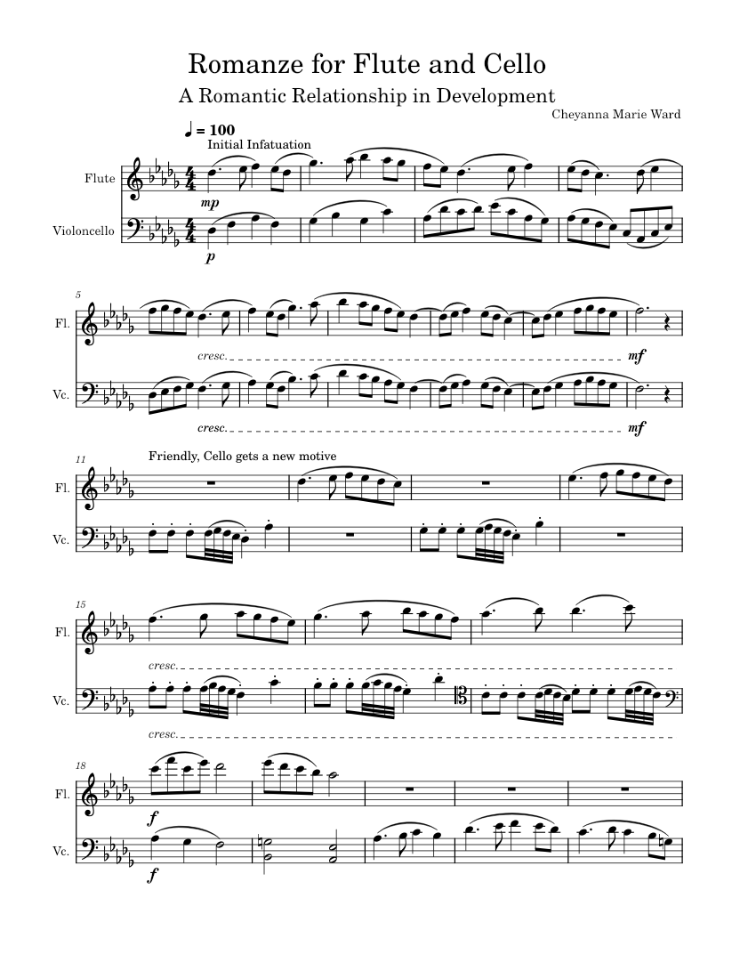 Flute cello hotsell