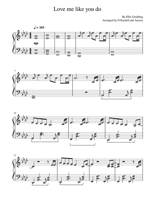 Love me like you do – Ellie Goulding
