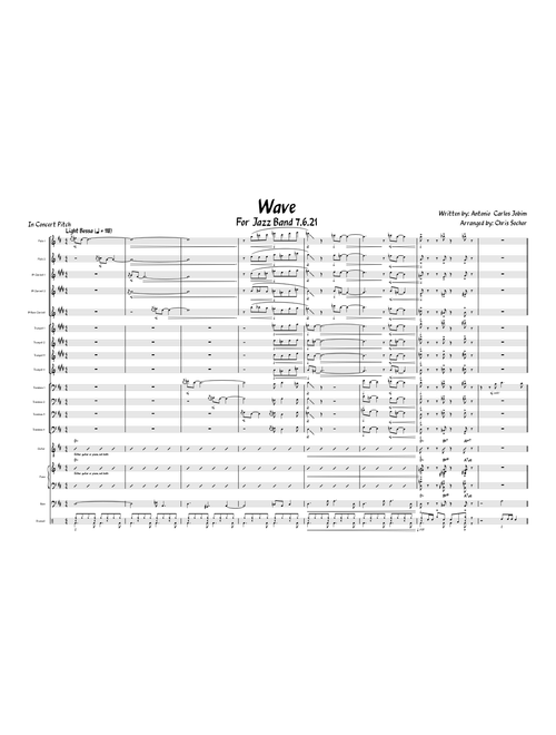 Wave (Jazz Band) – Antônio Carlos Jobim